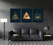 Third Eye Illustration Set Of 3