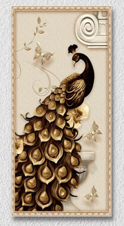 Black Golden Peacock