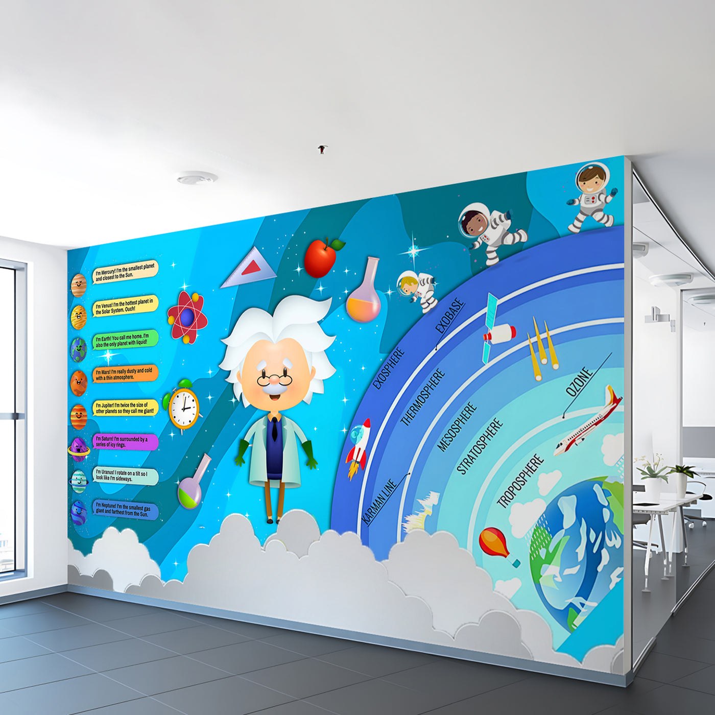 Little Einstein School Wallpaper