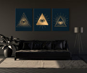 Third Eye Illustration Set Of 3
