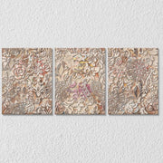 Brown patterns  Set of 3