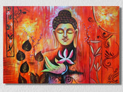 Yellow And Red Buddha