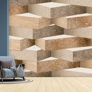 3D Blocks Customize Wallpaper