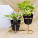 2 Planter Set With Stand 29
