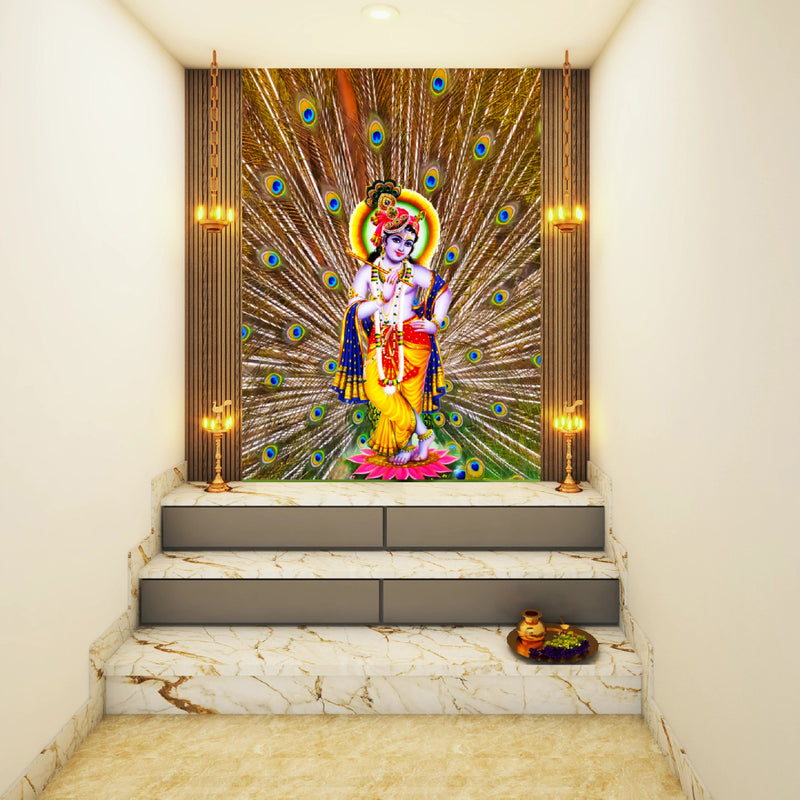 Krishna Decorative Wallpaper