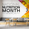 National Nutrition Month Customize Wallpaper