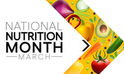 National Nutrition Month Customize Wallpaper