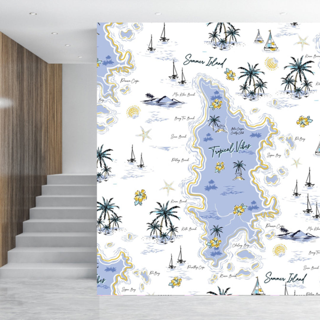 Summer Island Wallpaper
