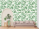 Leaf Pattern Customized Wallpaper