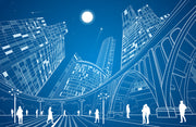 Big Bridge Nice City Wallpaper