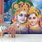 Radha Krishna Decorative Wallpaper