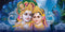 Radha Krishna Decorative Wallpaper