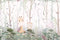 Forest Mural School Wallpaper