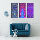 Psychedelic Buddha Peace, Set Of 3