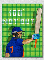 Cricket Batsman Wall Art