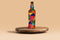 Multicolor Abstract Bottle Art