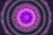 Pink Design Mandala Art Self Adhesive Sticker For Table