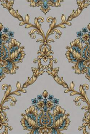 Adhya Vintage Damask Wallpaper