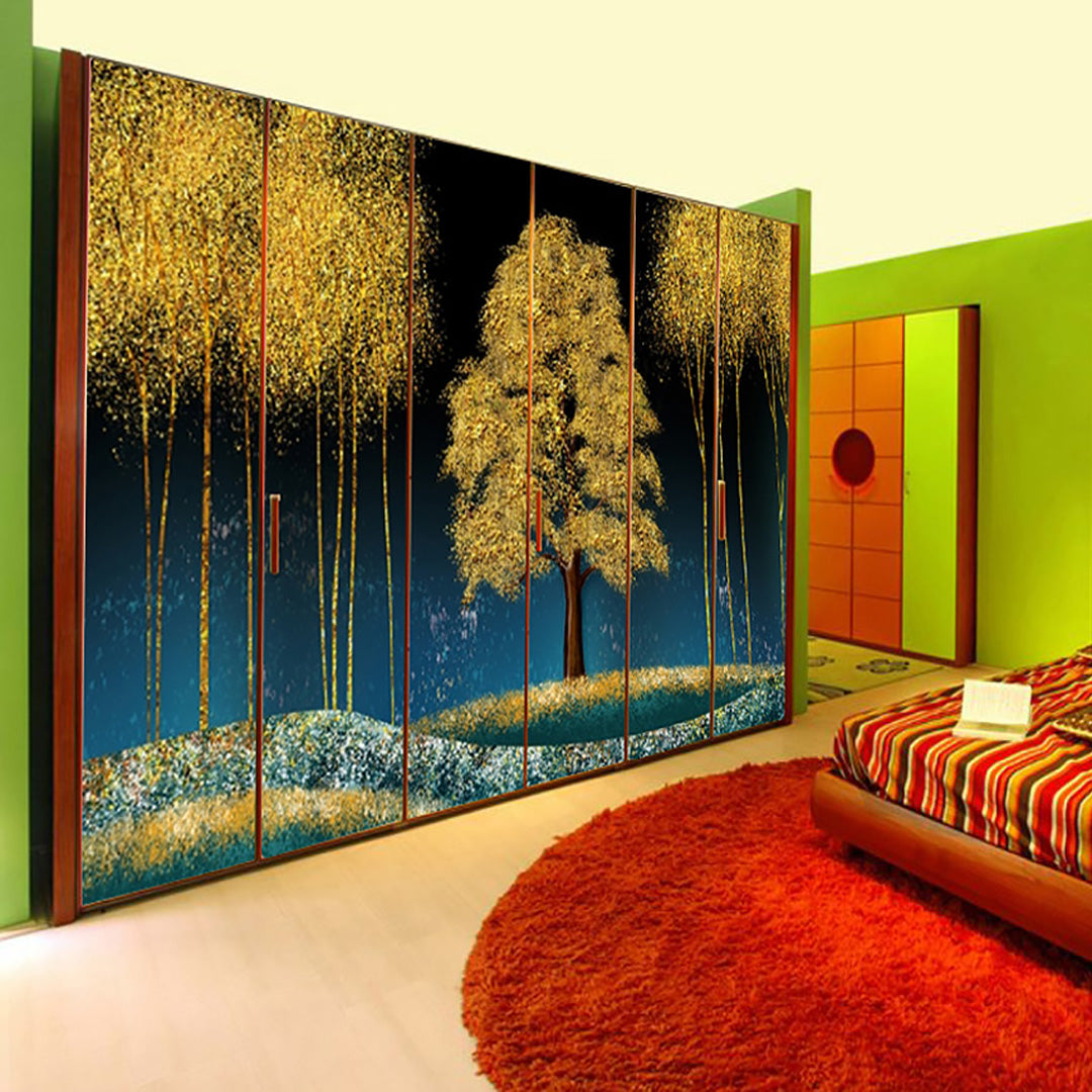 Wardrobe 3D Modern Sticker