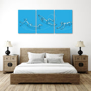 Cricket Baller Wall Art, Set of 3