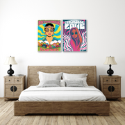 Psychedelic Wall Art, Set Of 2