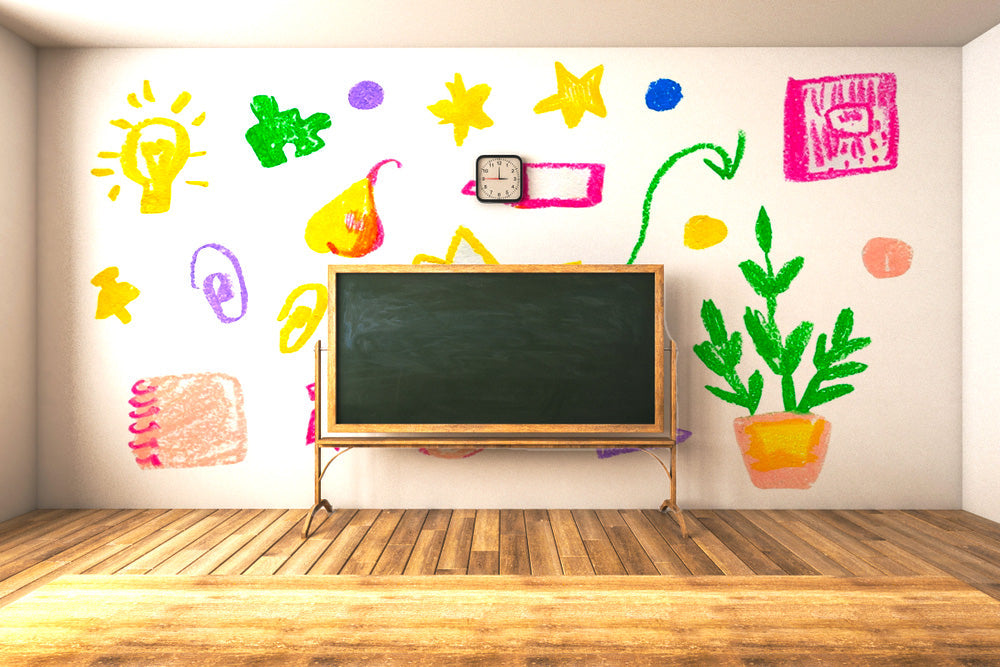 Kid Drawing Wallpaper