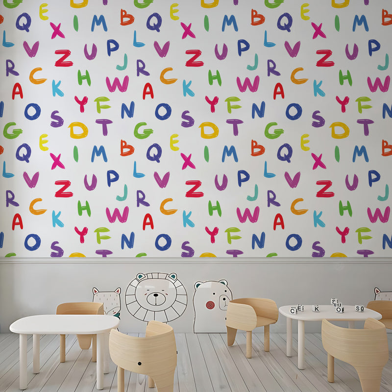 Alphabet Initial School Wallpaper