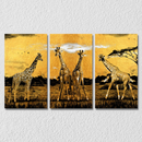 Giraffe Wall Art, Set Of 3