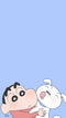 Shinchan Self Adhesive Sticker For Refrigerator