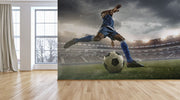 Football Player In The Field Wallpaper