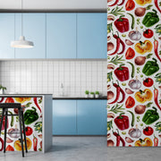 Rainbow Of Peppers Customize Wallpaper