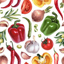 Rainbow Of Peppers Customize Wallpaper