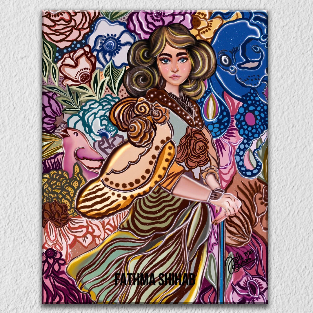 Moriko Warrior Wall Art