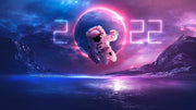 2022 Astronout Space Self Adhesive Sticker For Wardrobe
