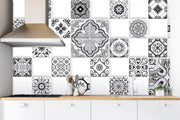 Beautiful Kitchen Tiles Pattern Customised Wallpaper
