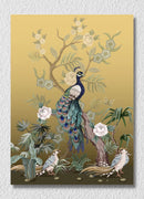Peacock Floral Art