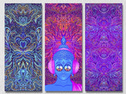 Psychedelic Buddha Peace, Set Of 3