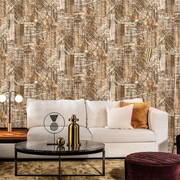 Romania Metal Rustic Vinyl Wallpaper