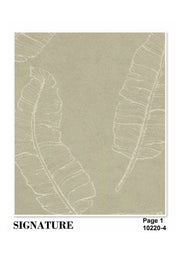 Signature Tropical Stensil Wallpaper