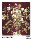 Superior 1 Vintage Floral Wallpaper