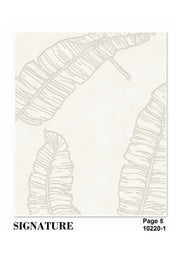 Signature Tropical Stensil Wallpaper