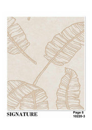 Signature Tropical Stensil Wallpaper