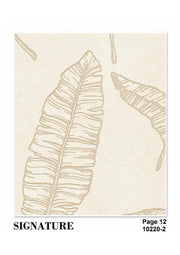 Signature Tropical Stensil Wallpaper