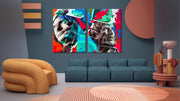 Poster Aesthetic Statue Art, Set Of 2