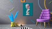 Female Headphone Sculpture Art