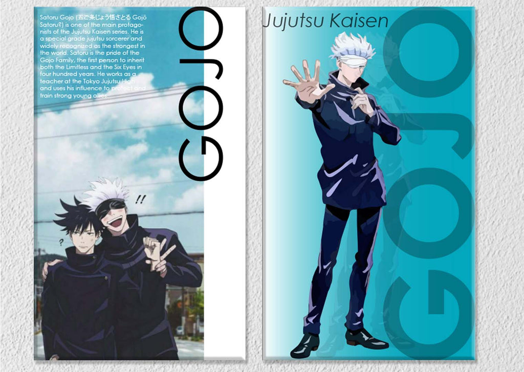 Gojo Pitcher Jujutsu Kaisen Gojo Anime Art, Set Of 2 – Myindianthings