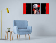 Kakashi Naruto Art, Set Of 3