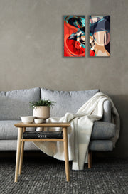 Abstract Colour Mix, Set Of 2