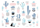 Cactus Kids Wallpaper