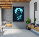 Astronaut Blue Canvas